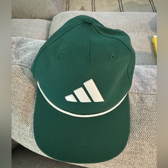 ๐ท๏ธ Adidas Tour 5 panel hat CG green retro SnapBack NWT ๐ท๏ธ - Picture 5 of 10